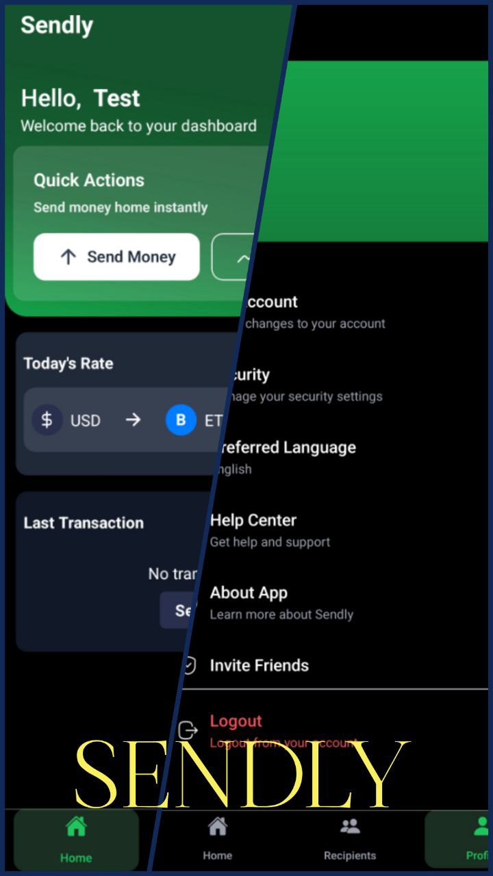 Sendly Mobile App